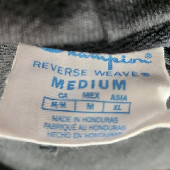 Champion × Super Mario Bros Reverse Weave Black Hoodie - Picture 5 of 6